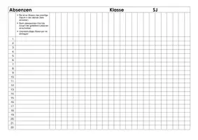 Vorschau - Lehrpläne/Lehrermaterial - Diverse Klassenlisten - Excel, Word und PNG Dateien - Seite 3