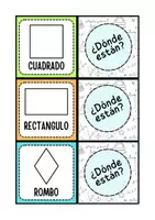 Vista previa - Juegos / Gamificación - Juego "¿Dónde están?" - figuras planas - página 2