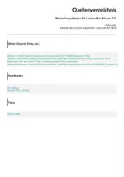 Vorschau - Präsentationen/Tafelbilder - Bewertungsbogen für Leserollen Klasse 3/4 - Seite 2