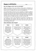 Vorschau - Arbeitsblätter - Geschichte - Mittelalter: Infoblatt Wappen - Seite 3