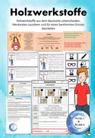 Vorschau - Arbeitsblätter - TECHNIK - Holzwerkstoffe - Baumaterialien aus Holz unterscheiden (Technik und Werken) - Deckblatt