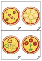 Vorschau - Fördermaterial/Inklusion - Zählaufgaben im Zahlenraum 10 - Mathepizza - Seite 3
