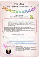 Vorschau - Merkblätter - Merkkarte/Spicker für "Die Wortarten" - Seite 1