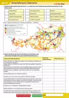 Vorschau - Arbeitsblätter - Materialpaket Wirtschaftsräume Österreichs - Deckblatt