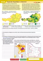 Vorschau - Arbeitsblätter - Regionale Disparitäten in Österreich - Deckblatt
