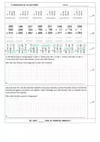 Vorschau - Test - Rechenüberprüfung zur Schriftlichen Addition - Seite 2