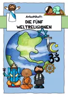 Vorschau - Arbeitsblätter - Arbeitsheft Weltreligionen - Grundschule - Seite 1