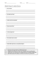 Vorschau - Arbeitsblätter - AB mit Fragen zum Thema "Eisen" + Lösungsblatt + Mindmap + Infografik - Deckblatt