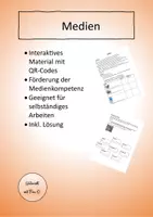 Vorschau - Arbeitsblätter - Medien - interaktives Unterrichtsmaterial zur Medienbildung - Deckblatt