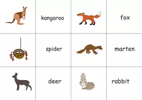 Vorschau - Spiele - Merk es dir - über 100+ Tiere auf Englisch erraten - Seite 2