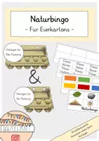 Vorschau - Spiele - Naturentdeckungen Naturbingo Spiel - Deckblatt
