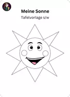 Vorschau - Mal- und Bastelvorlagen - Basteln_Meine Sonne - Seite 2
