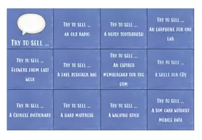 Vorschau - Spiele - Try to sell - Warm up activity (Klasse 7 bis 10) - Deckblatt