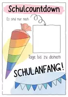 Vorschau - Mal- und Bastelvorlagen - Mein Schulanfang - 5 Countdowns zum Schulstart (Post-It oder Folienstift) - Seite 3