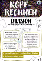 Vorschau - Arbeitsblätter - Kopfrechnen - Division | Das große Einsdurcheins - Deckblatt