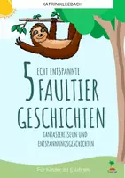Vorschau - Stundenentwürfe - 5 echt entspannte Faultier Geschichten - Deckblatt