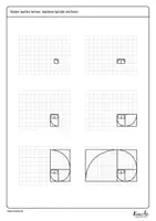 Vorschau - Arbeitsblätter - Materialpaket "Der Goldene Schnitt und die Fibonacci-Folge" - Seite 3