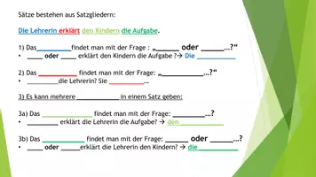 Vorschau - Arbeitsblätter - Satzglieder - Seite 3