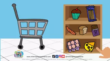 Vista previa - Manualidades / Dibujos para colorear - Cuaderno de lenguaje 4: ¡Juguemos al super! - página 3
