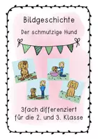 Vorschau - Arbeitsblätter - Wachsendes Materialpaket Bildgeschichten - Deckblatt