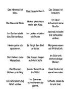 Vorschau - Spiele - Übungskarten 4 Fälle mit Lösungen Vorderseite Rückseite - Seite 2