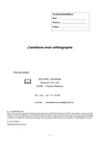 Aperçu - Manuel scolaire - Orthographe grammaticale - Les cycles 3 et 4 - Page 1