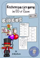 Vorschau - Arbeitsblätter - Rechenspaziergang im Zirkus - 100er Raum Subtraktion - Deckblatt