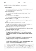 Vorschau - Arbeitsblätter - AB mit Fragen zum Thema "Enns" + Lösungsblatt - Seite 1