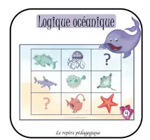 Aperçu - Jeux - Logique océanique! - Page de couverture