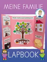 Vorschau - Mal- und Bastelvorlagen - Lapbook meine Familie und ich | meine Herkunft (editierbare Vorlage) - Deckblatt