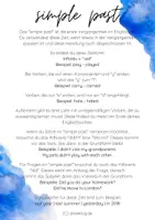 Vorschau - Poster - Grammatikmerkblatt "simple past" - Seite 2
