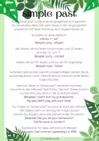 Vorschau - Poster - Grammatikmerkblatt "simple past" - Seite 3