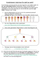 Vorschau - Arbeitsblätter - Kombinatorik: Welches Eis darf es sein? - Seite 2