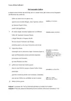 Vorschau - Arbeitsblätter - Latein: Caesar über die Einteilung Galliens - Deckblatt