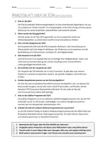 Vorschau - Arbeitsblätter - AB mit Fragen zum Thema "ESA (Europäische Weltraumorganisation)" + Lösungsblatt - Seite 1