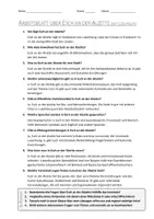 Vorschau - Arbeitsblätter - AB mit Fragen zum Thema "Esch an der Alzette" + Lösungsblatt - Seite 1