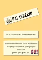 Vista previa - Tarjetas / Manipulativos - Tarjetario PALABRERIO ¿rompemos el hielo? - Portada