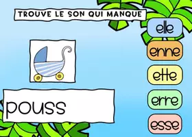 Aperçu - Apprentissages en autonomie - BOOM CARDS Les Sons ETTE ENNE ERRE ESSE ELLE - Page 3