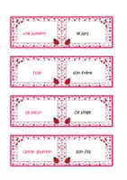 Aperçu - Apprentissages en autonomie - Français : Orthographe : dominos 2 sur le féminin particulier p3 - Page 2