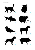 Vorschau - Spiele - Kita Vorschule - Wendespiele visuelle Wahrnehmung Tiere - Rätsel Spiele - Seite 3