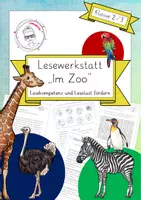 Vorschau - Arbeitsblätter - Lesewerkstatt Im Zoo - Deckblatt