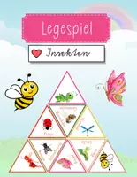 Vorschau - Unterrichtsreihen - Legespiel zum Thema Insekten DaZ - Deckblatt