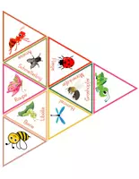 Vorschau - Unterrichtsreihen - Legespiel zum Thema Insekten DaZ - Seite 1