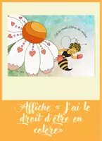 Aperçu - Apprentissages en autonomie - Affiche « j’ai le droit d’être en colère » - émotion - confiance en soi - tous niveaux - Page de couverture