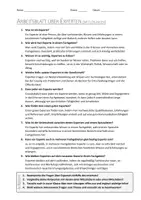 Vorschau - Arbeitsblätter - AB mit Fragen zum Thema "Experten" + Lösungsblatt - Seite 1