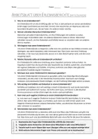 Vorschau - Arbeitsblätter - AB mit Fragen zum Thema "Erlebnisse berichten" + Lösungsblatt + Mindmap + Infografik - Seite 3