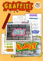 Vorschau - Stundenentwürfe - Graffiti Kunst, fertige Kunststunde - Deckblatt