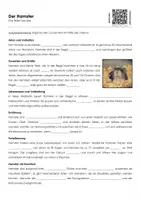 Vorschau - Arbeitsblätter - Der Hamster - Arbeitsblatt mit Erklärvideo - Seite 3