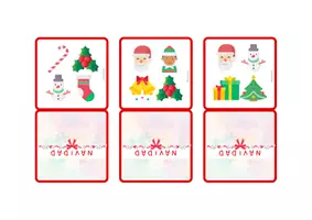 Vista previa - Tarjetas / Manipulativos - Dobble de Navidad - página 2
