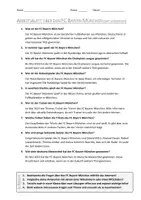 Vorschau - Arbeitsblätter - AB mit Fragen zum Thema "FC Bayern München" + Lösungsblatt + Infografik - Seite 2